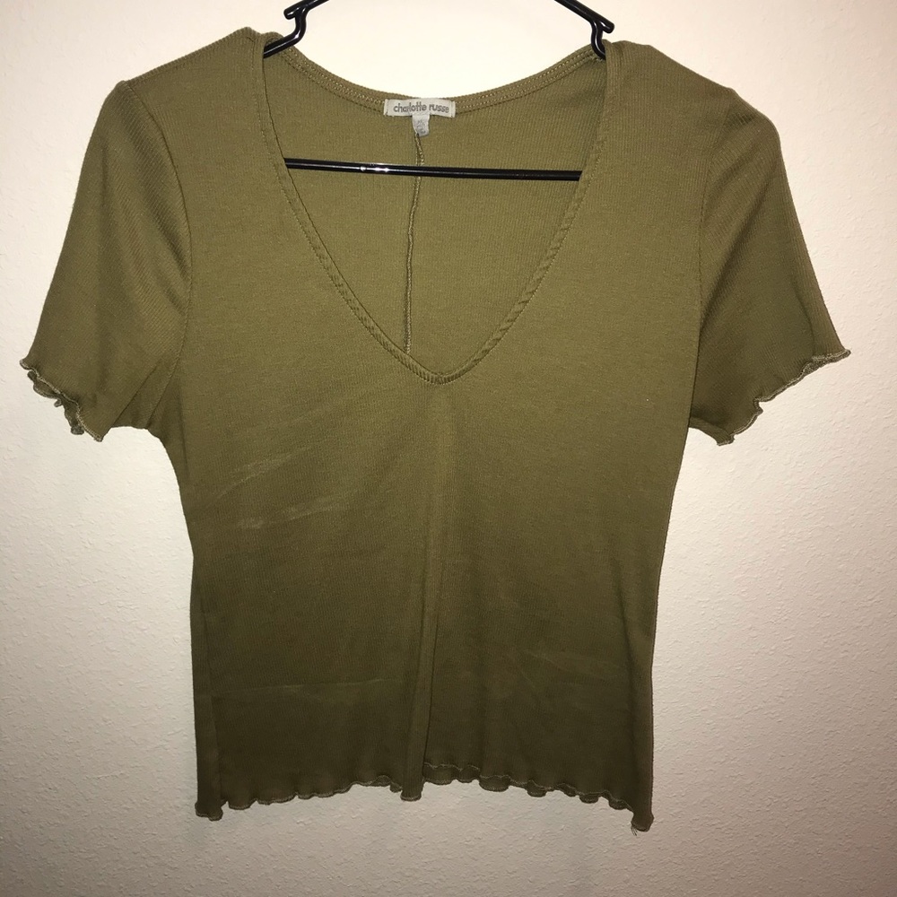 XL Charlotte Russe fitted crop